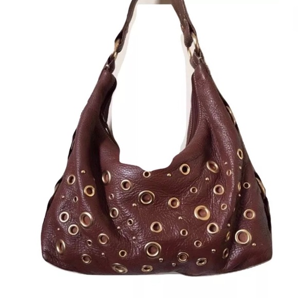 Valerie Stevens Handbags - Valerie Stevens Purse Leather Hobo Shoulder Bag